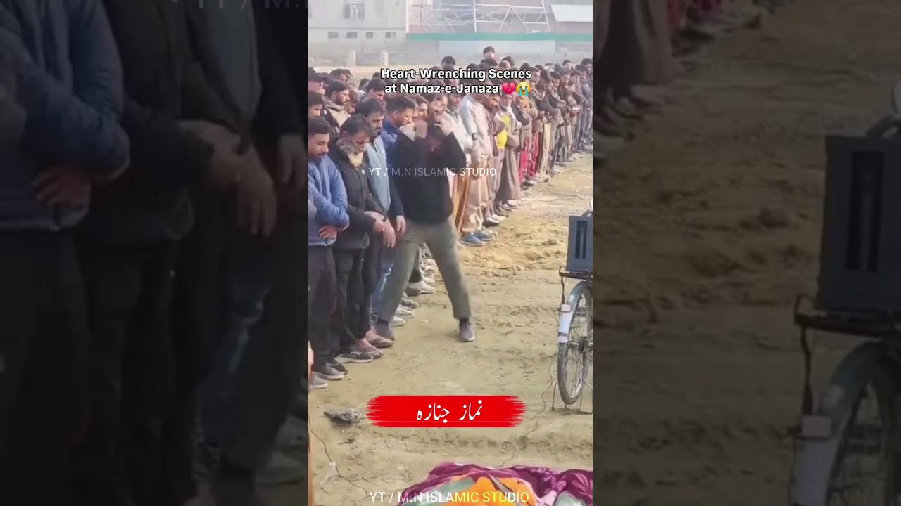 Heart-Wrenching Scenes at Namaz-e-Janaza of Mohd Shafi,
