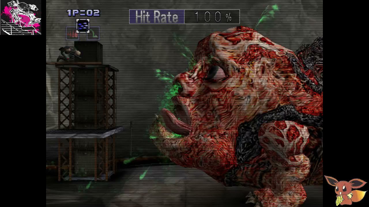Contra: Shattered Soldier (PS2) - Normal (Hardest) - Cleared (S-Rank/Character: Bill Rizer) - NoMiss