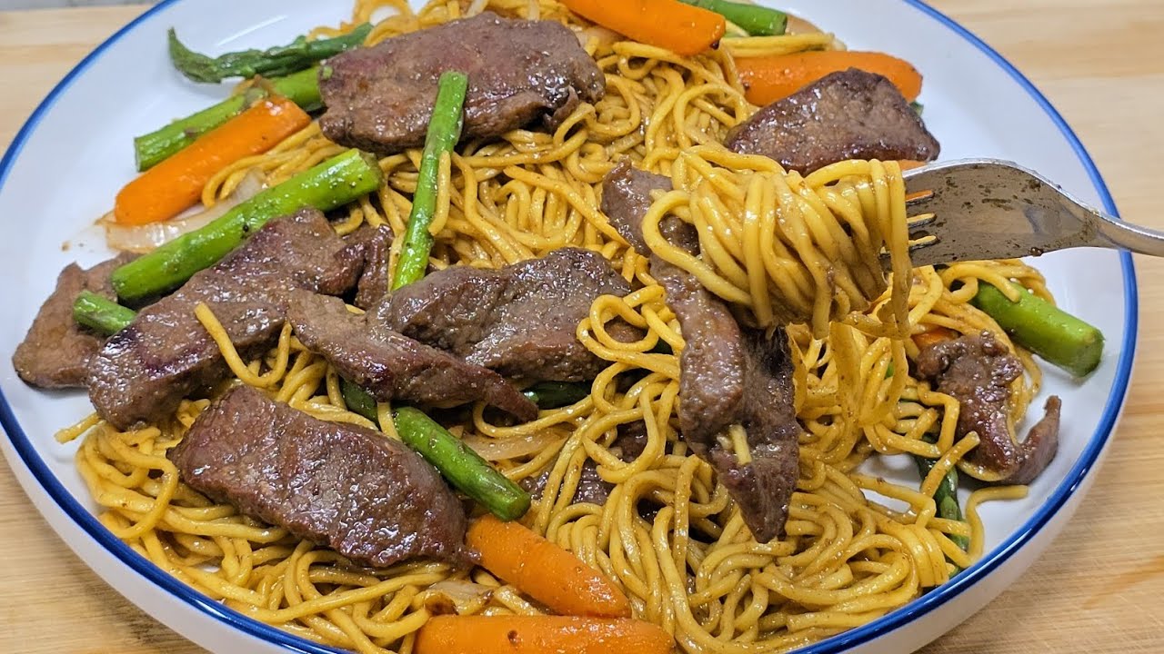 Лучше, чем на вынос / Ужин с говядиной Чоу Мейн / ЛЕГКО, ВКУСНО И ПО-ДОМАШНЕМУ!