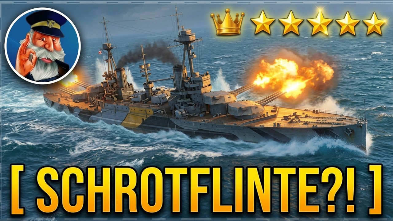 ⭐️⭐️⭐️⭐️⭐️WoWS Replay #Agincourt [ Schrotflinte?! ]