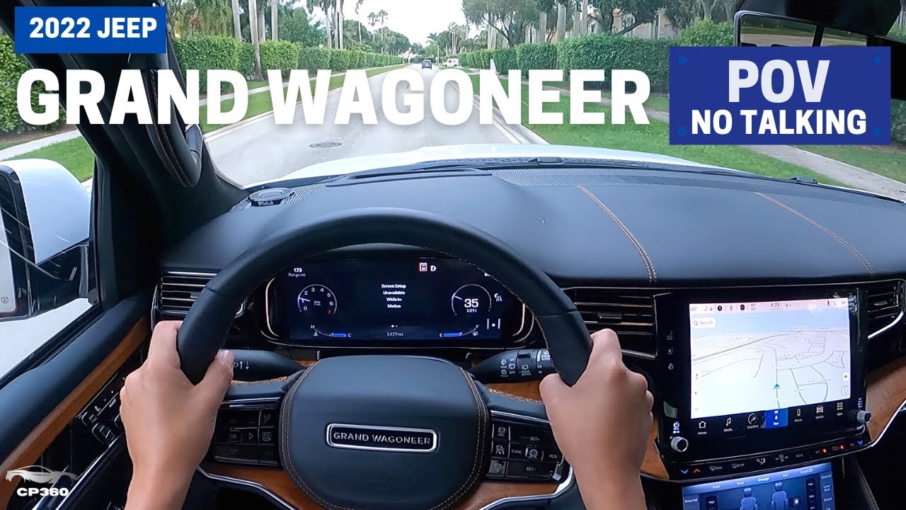 2022 Jeep Grand Wagoneer Series III 4x4 - Test Drive POV