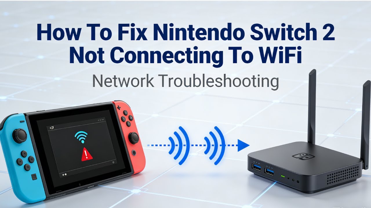 Как исправить проблему с подключением Nintendo Switch 2 к Wi-Fi