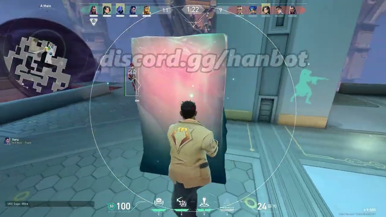 VALORANT HİLEYLE RANKED'DA OYNADIM (Kız Geldi xd) #valorant