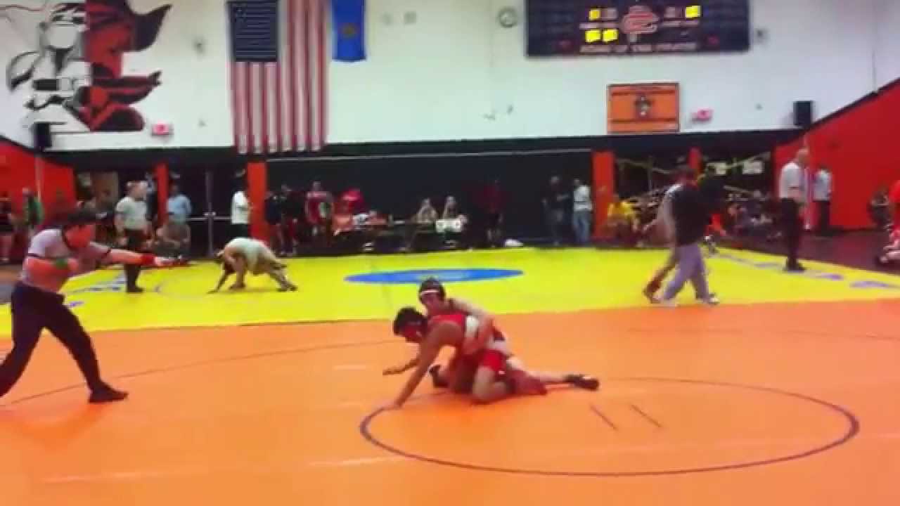 Thomas Miller - Putnam City Wrestling Pool Tournament 8th round - 12/13/14