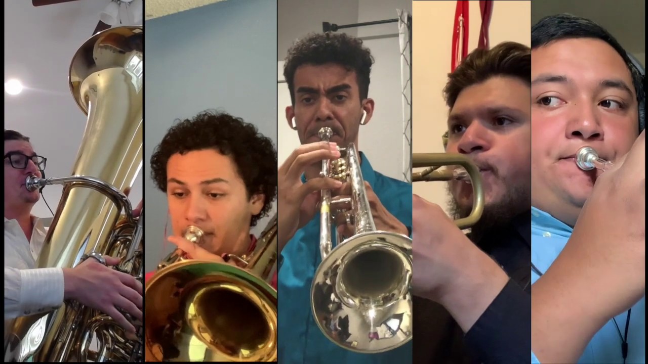 Rigaudon by Andre Campra performed by the CSUSB virtual brass ensemble