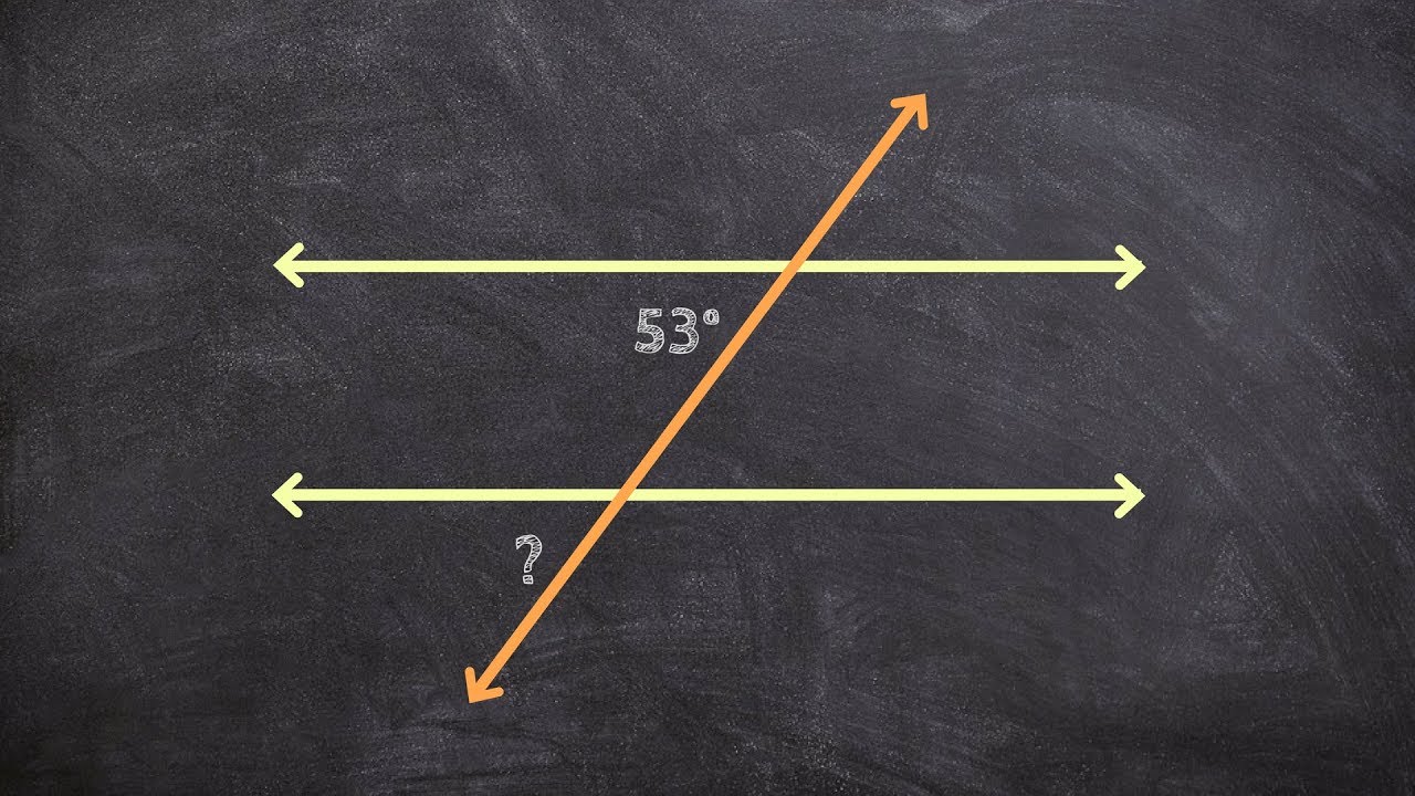 Using Corresponding Angles to Find the Missing Measure of an Angle