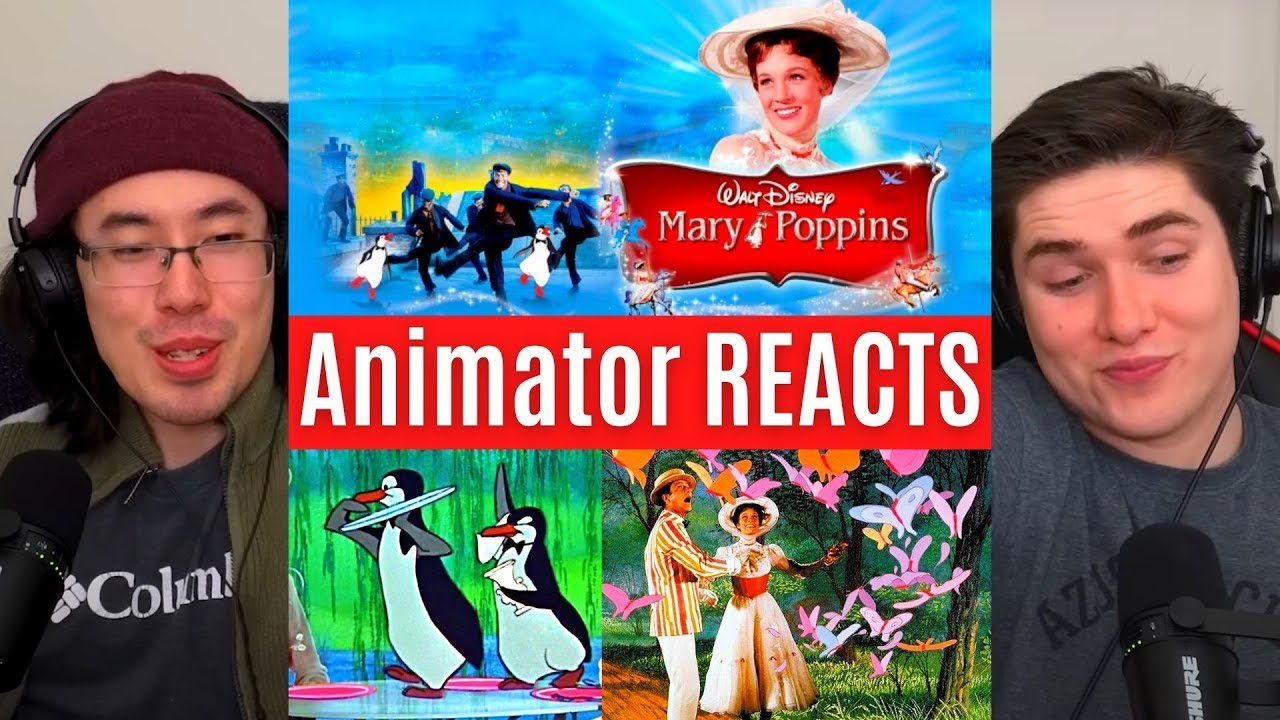 REACTING to *Mary Poppins* PRACTICALLY PERFECT IN EVERY WAY!! (First Time Watching) Animator Reacts