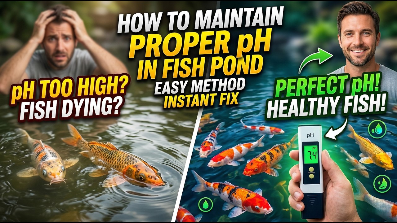 How to Maintain Proper pH in Fish Pond