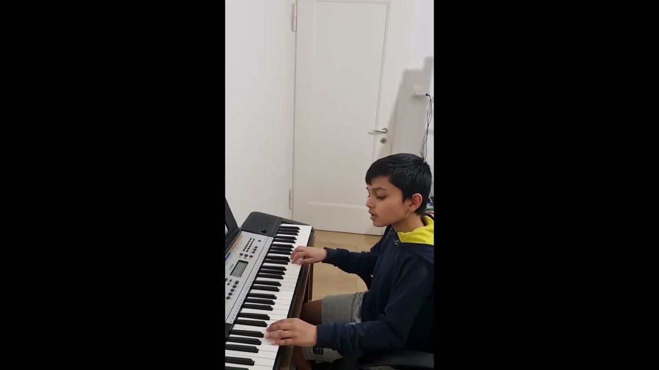 count on me  keyboard cover song (with singing)