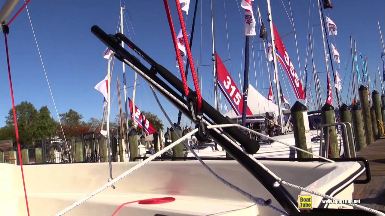 2016 American 18 sailing Boat - Walkaround - 2015 Annapolis Sail Boat Show