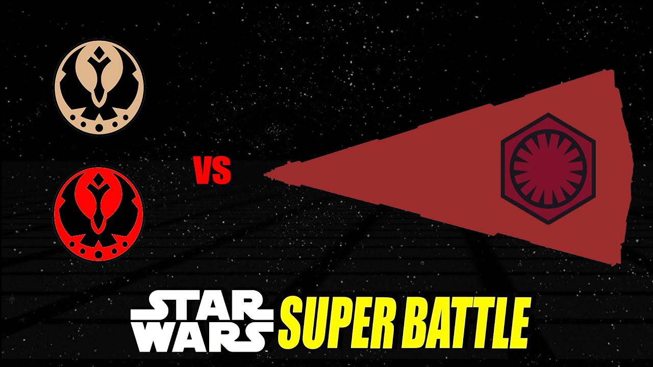 Galactic Alliance//Confederation vs First Order Mandator IV -- Star Wars Super Battle Empire at War