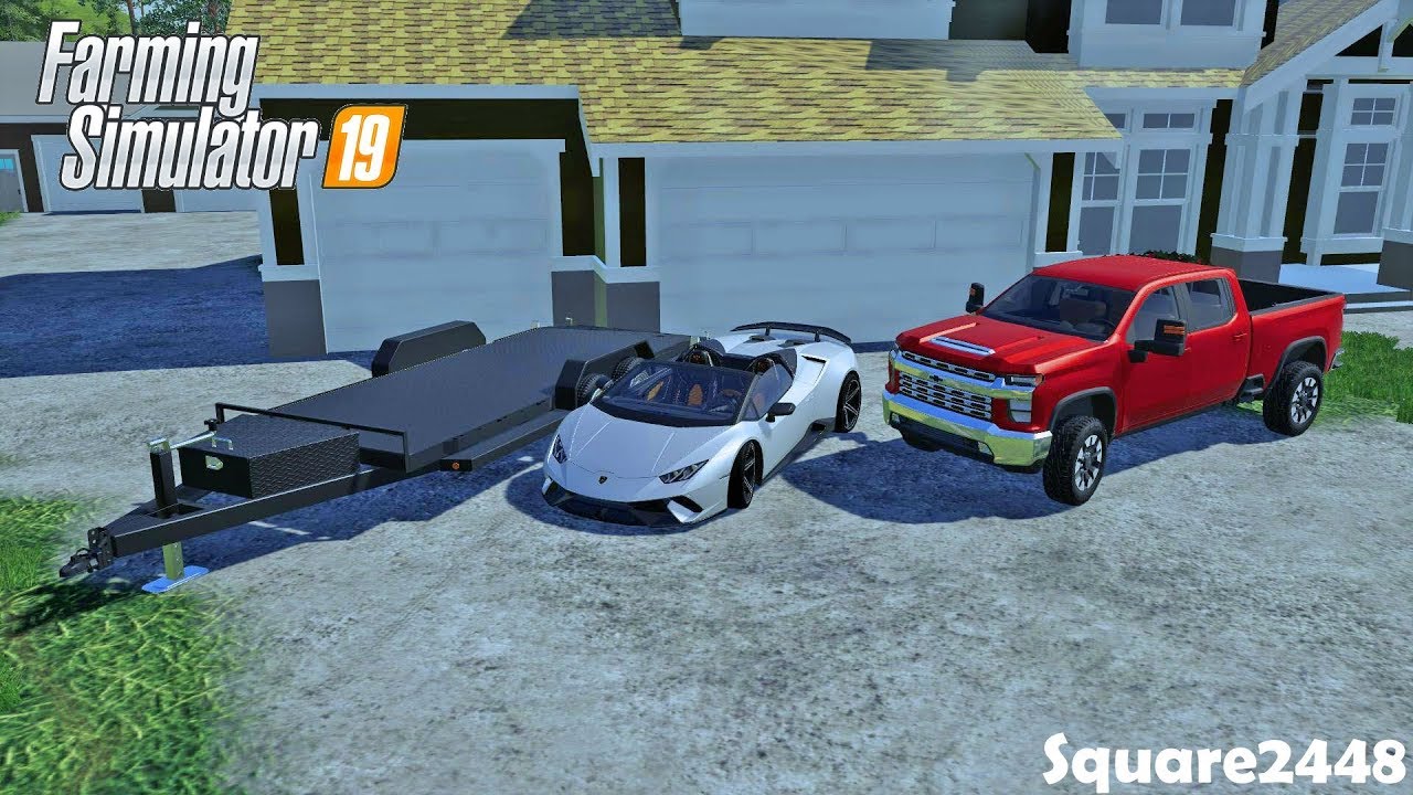 Buying New Car Trailer | New Driveway | Renting Huracan | Homeowner | Farming Simulator 19