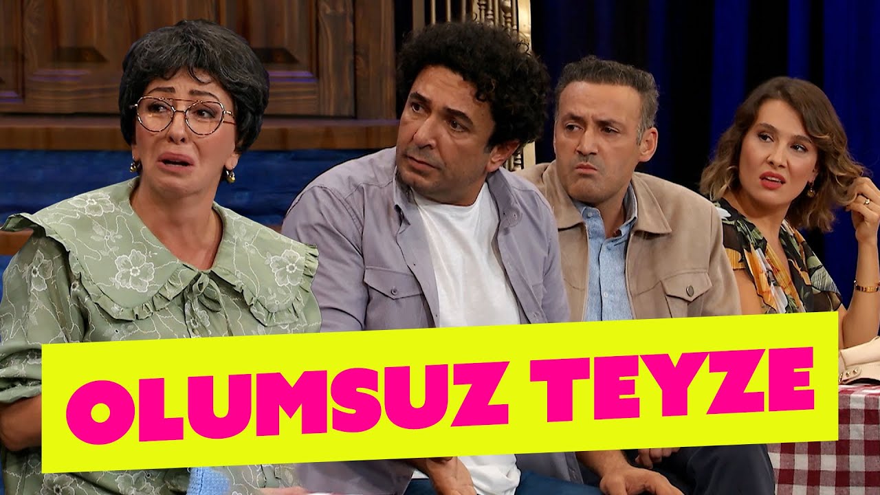 Olumsuz Teyze - 313.Bölüm (Güldür Güldür Show)