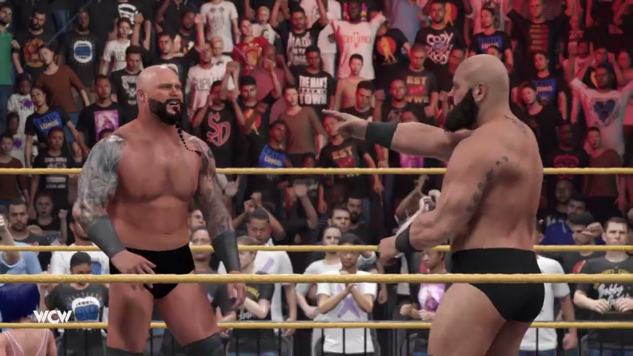 WWE 2K24_FESTUS AND ADAM VS AJ CLOUD AND BUTCH