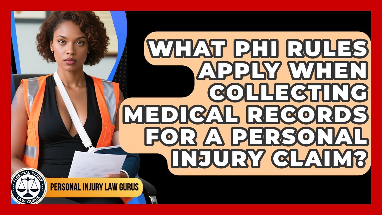 What PHI Rules Apply When Collecting Medical Records For A Personal Injury Claim?
