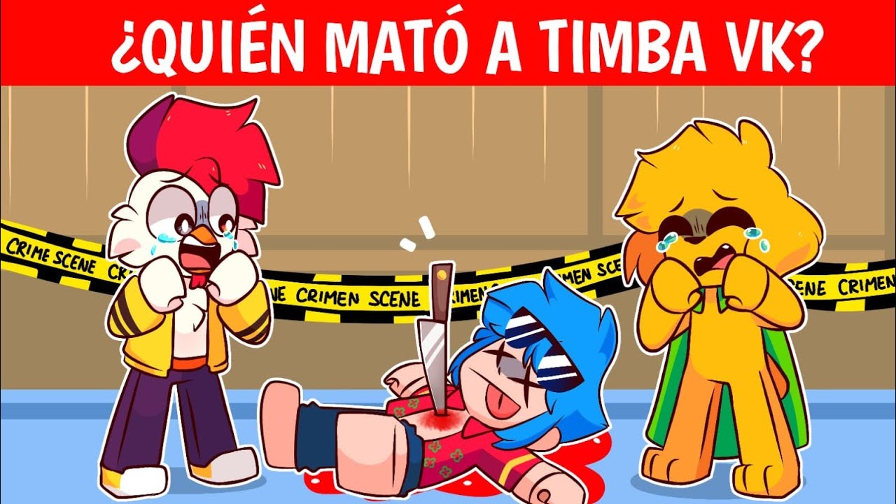 ¿QUIEN ha MATADO a TIMBA VK? 😭😱 MURDER MISTERY CON LOS COMPAS EN ROBLOX