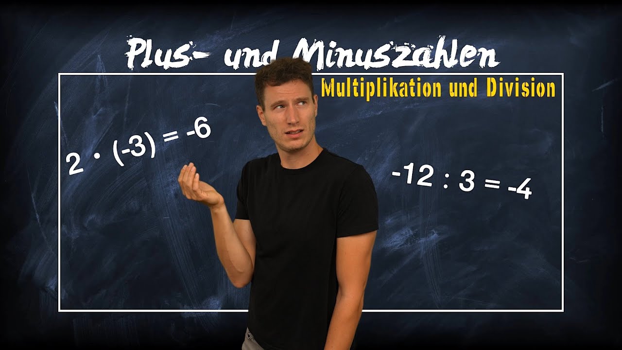 Rationale Zahlen multiplizieren und dividieren - einfach erklärt