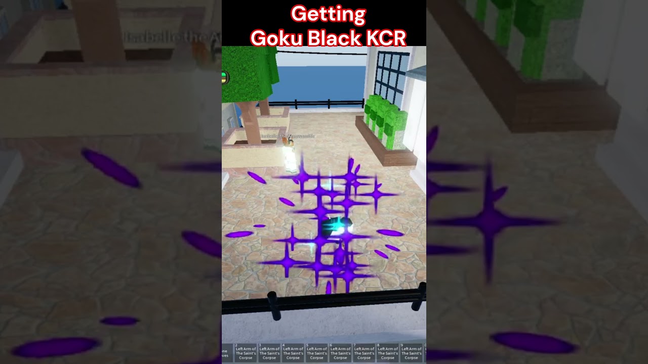 OBTAINING GOKU BLACK KCR IN YBA