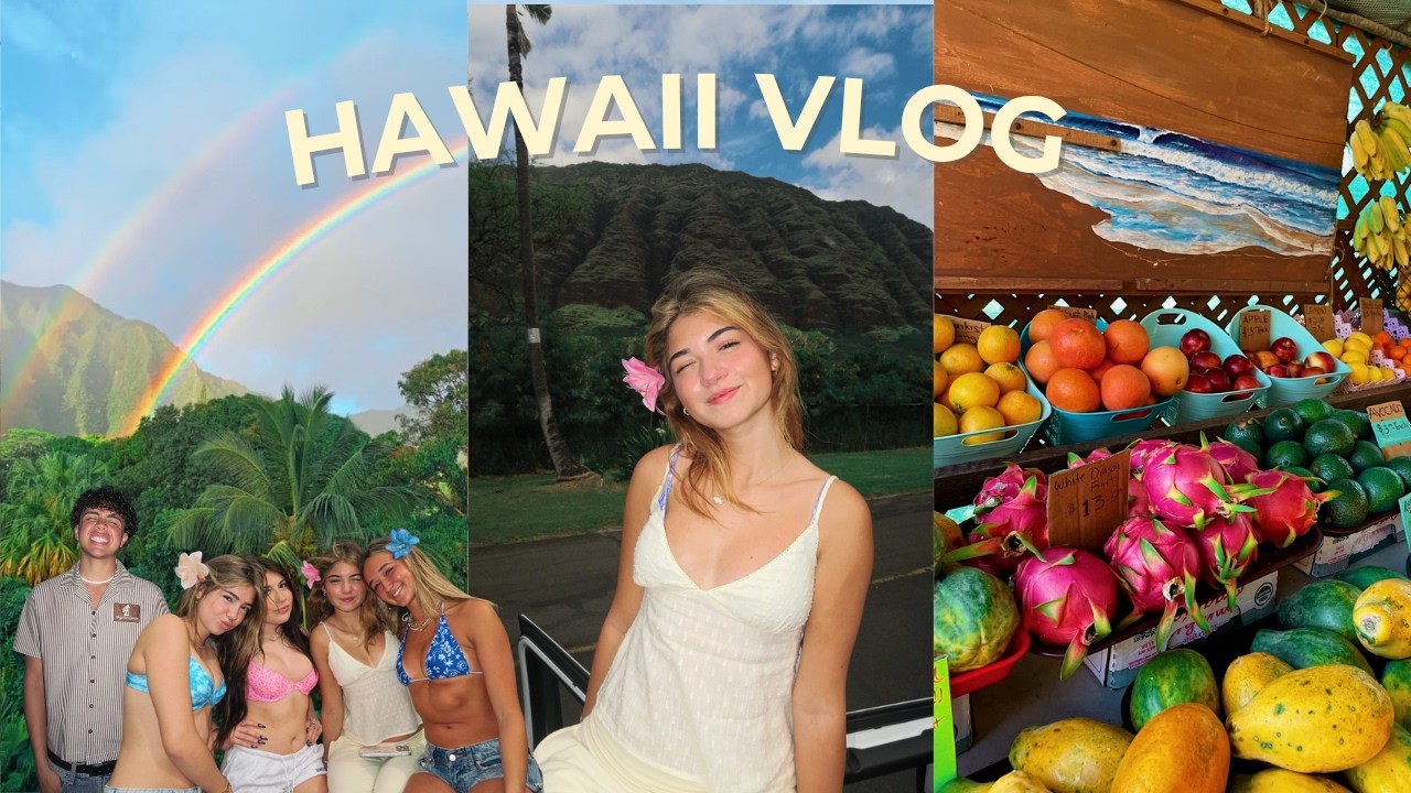 Hawaii vlog 🥥🌴🌺🍍 (sunset surf brand trip)