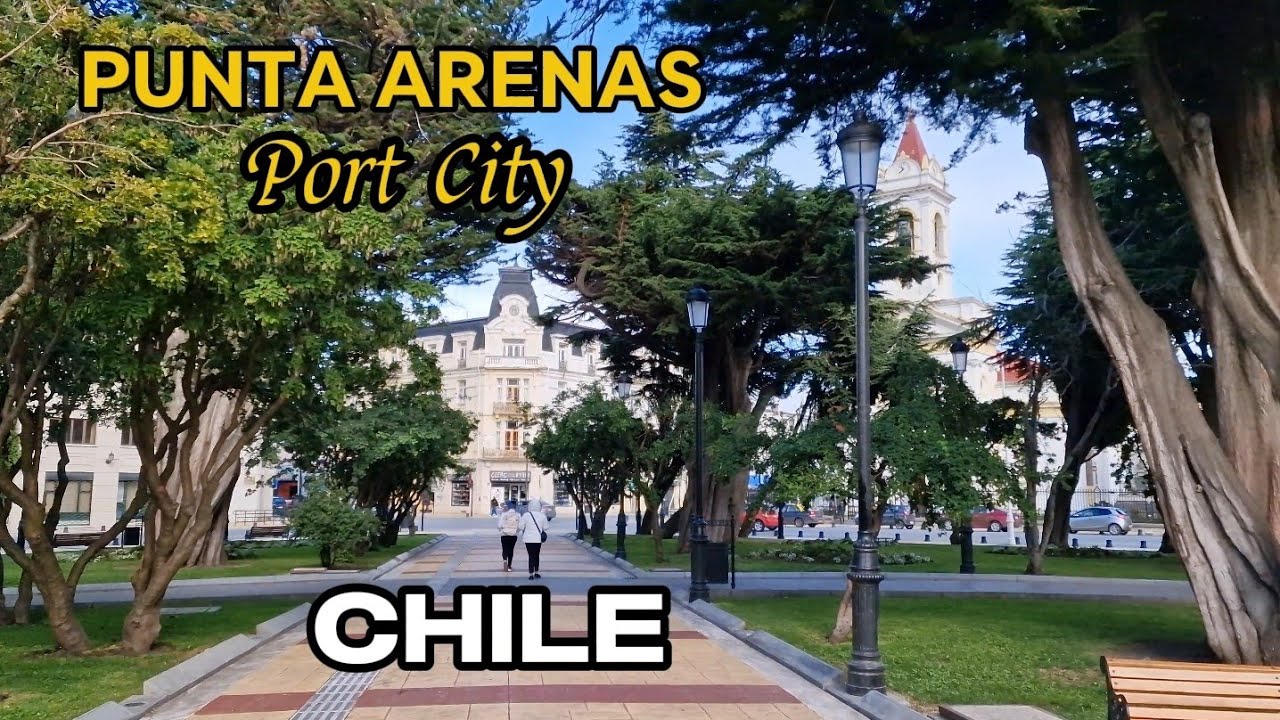 [4K] Punta Arenas Cruise Port | Port City on the Strait of Magellan, Chile 🇨🇱