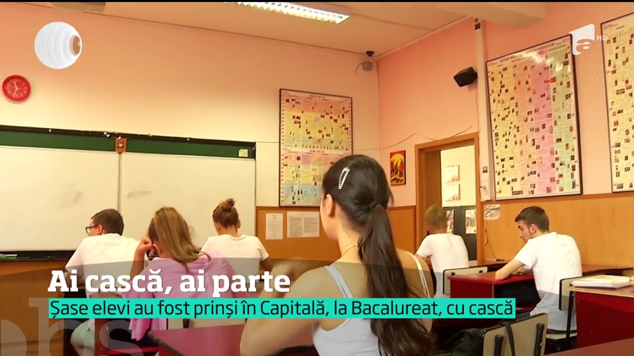 Copiuţa modernă are internet şi baterii. Zeci de elevi au fraudat BAC-ul, prin metode demne de fi
