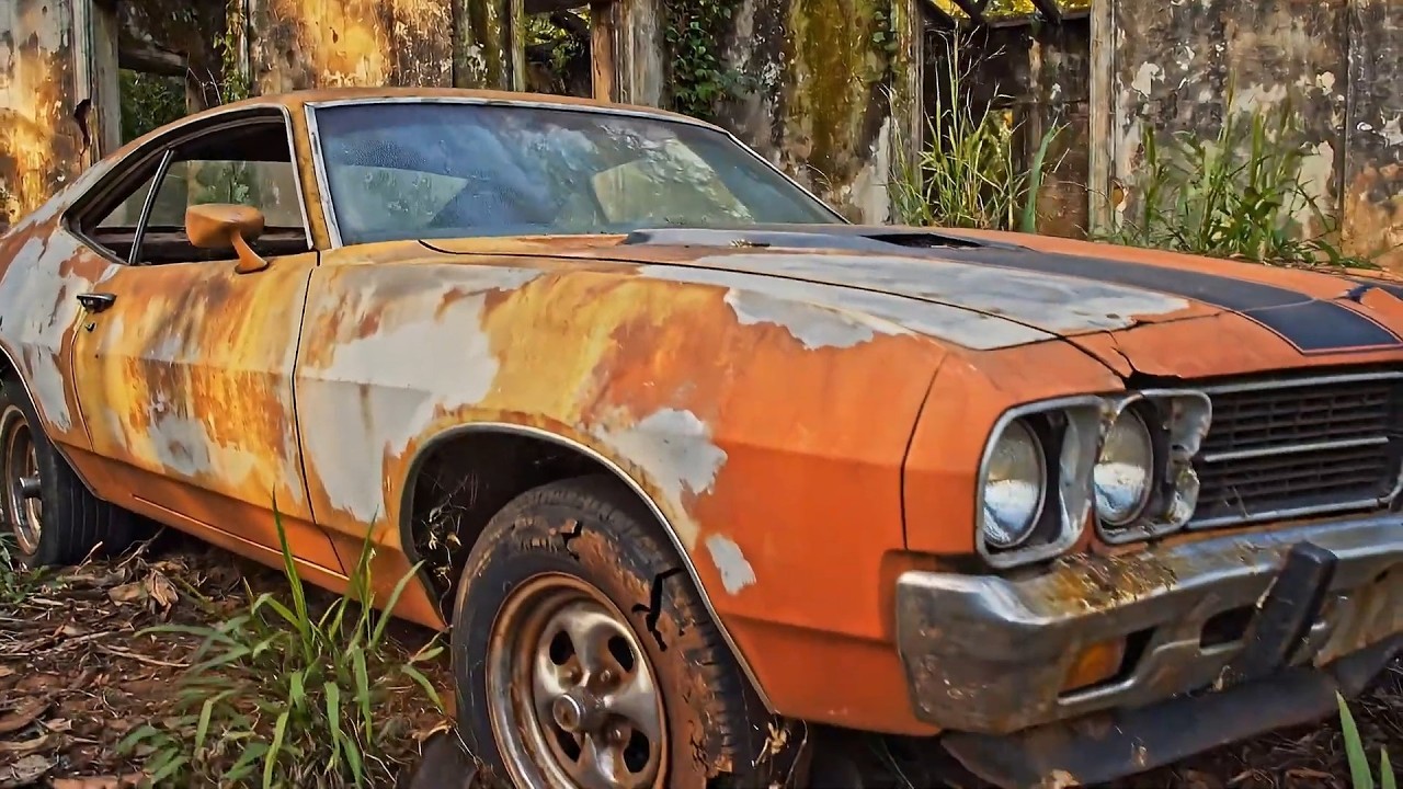RESTAURAÇÃO DE UM MAVERICK GT V8 ESQUECIDO POR DÉCADAS EM UMA CASA ABANDONADA
