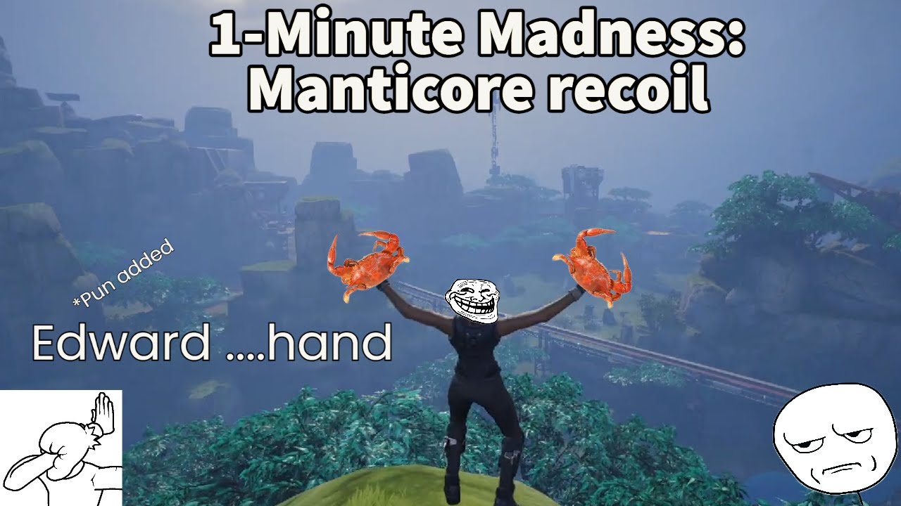 1-Minute Madness #6: Manticore recoil // The Cycle: Frontier #thecyclefrontier #guide