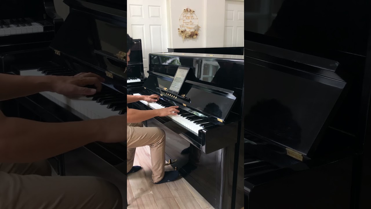 YAMAHA P1 console piano video demo (Dahil Sa Isang Bulaklak)