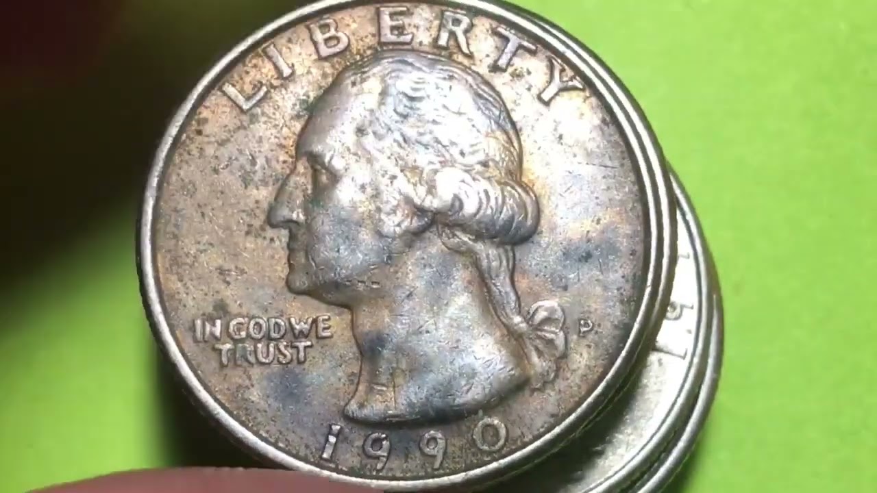 Error Quarters: 1990 Doubled Die Obverse