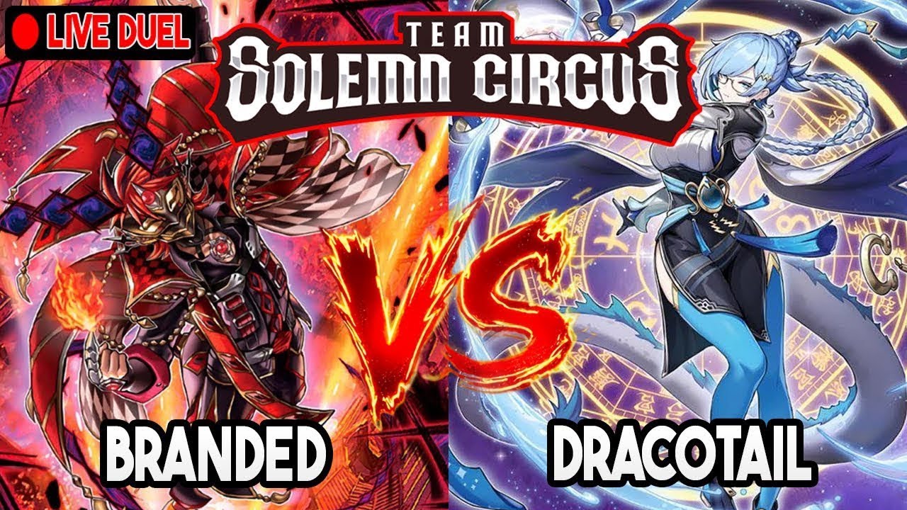 Матч между Branded и Branded Dracotail в рамках местного турнира Yu-Gi-Oh! | Прямая трансляция дуэли