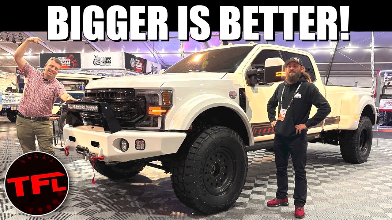 Когда Ford F-350 или Ram 3500 просто СЛИШКОМ МАЛЫ — вот три отличных пикапа «Подержи мое пиво»!