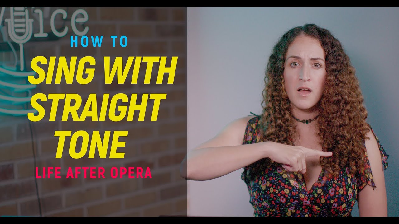 01.50 - How to Sing With Straight Tone: Life After Opera