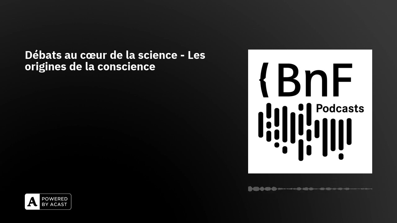 D&eacute;bats au c&oelig;ur de la science - Les origines de la conscience