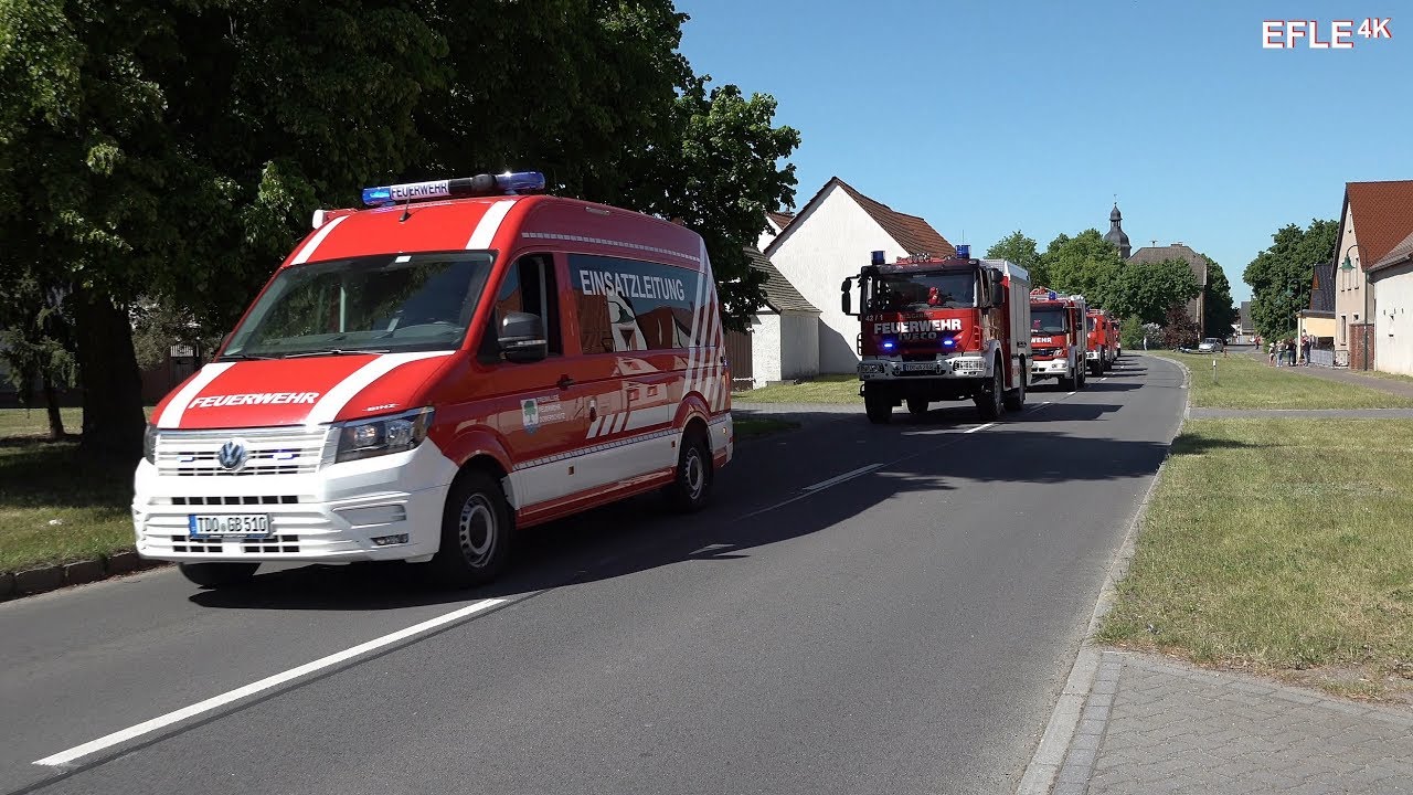 Festumzug zum Floriansfest der FF Doberschütz