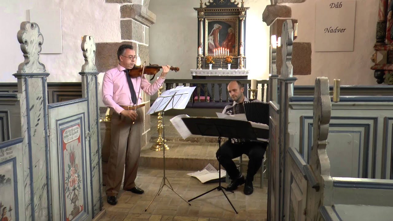 Ian van Rensburg, violin & Branko Djordjevic, accordion - from a concert. A. Vivaldi Spring, Czardas
