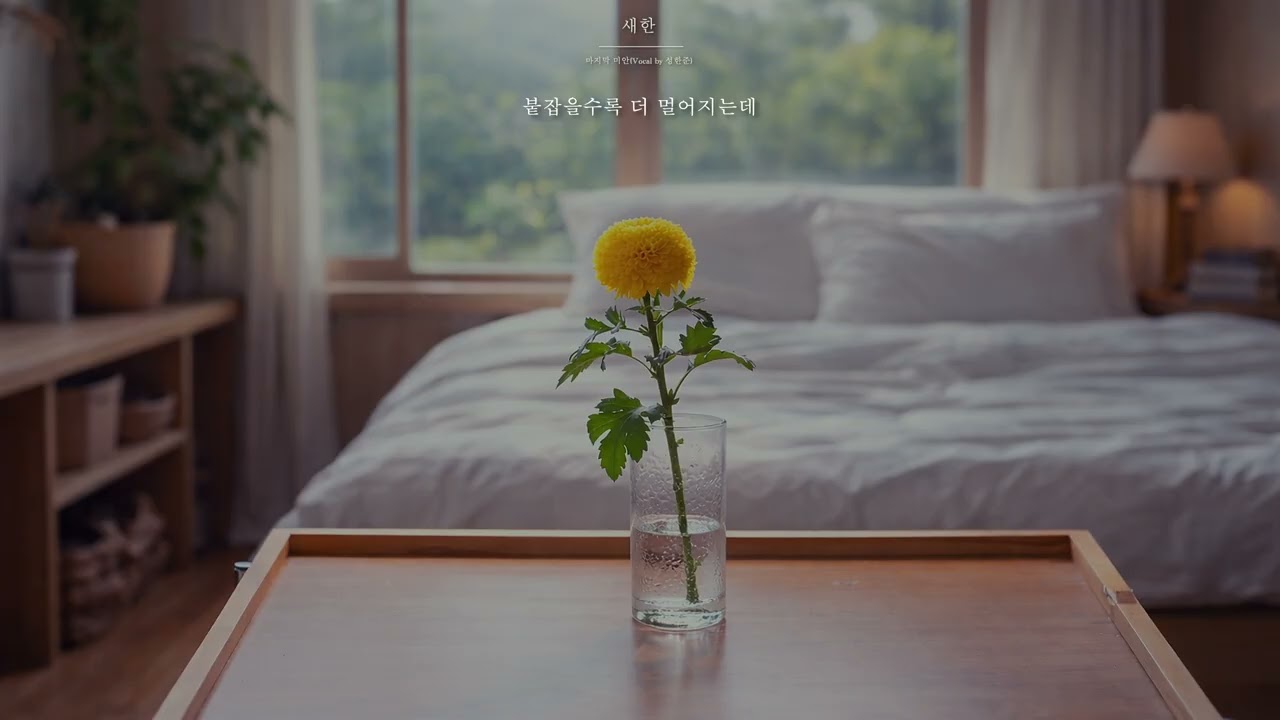 [Lyrics Video] 새한 (SAEHAN) '마지막 미안 (Vocal by 성한준)'