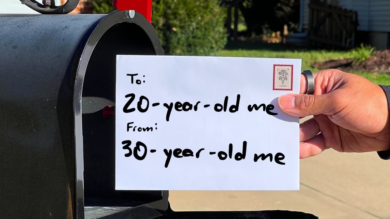 Everything that I'd tell my 20-year-old self