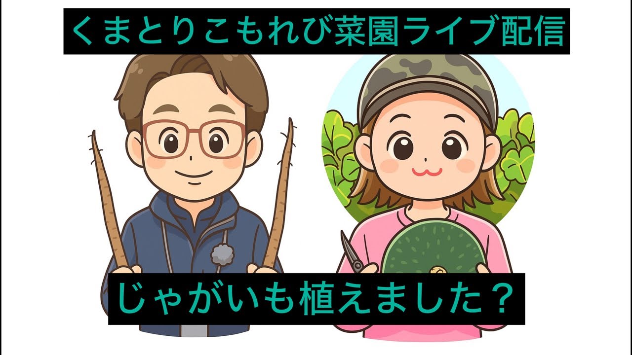 じゃがいも植えました？