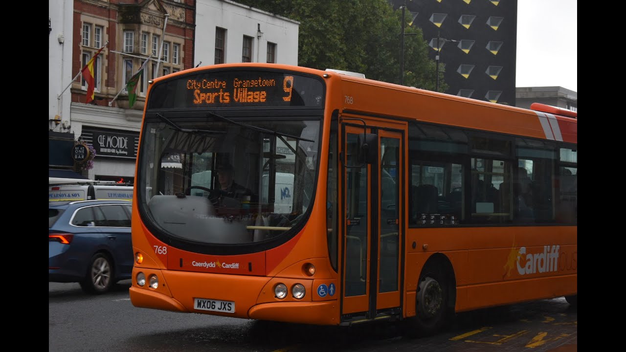 Cardiff Bus L94UB Solar 768 | Route 9