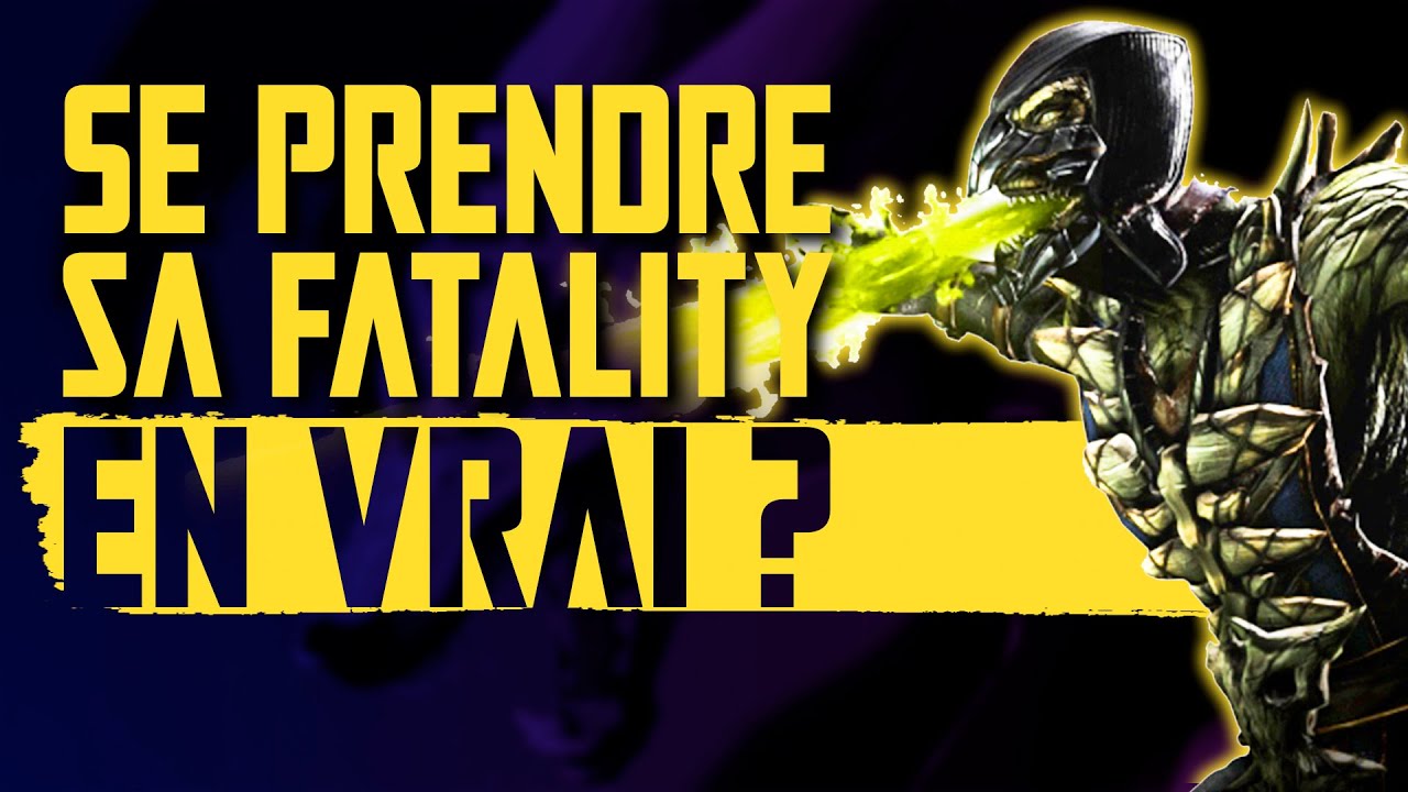 MORTAL KOMBAT : Se PRENDRE la FATALITY de REPTILE en VRAI, ça fait QUOI ?