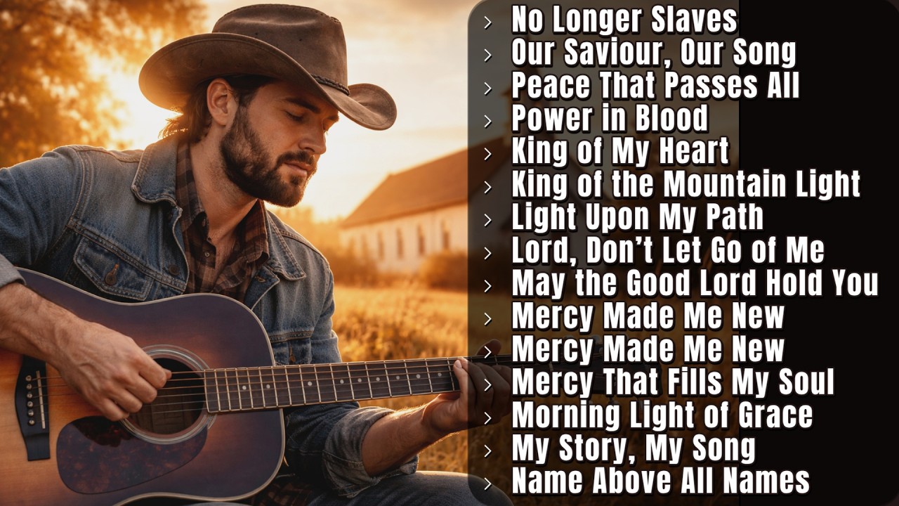 Best Country Gospel Songs 2026 | Mercy Made Me New, King of My Heart, Name Above All Names