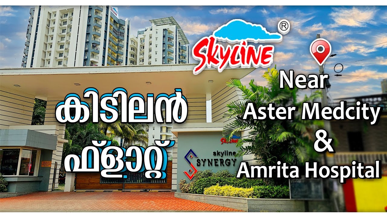 Skyline 3 Bhk Flat Sale In Kochi Near Edappally | Skyline Synergy