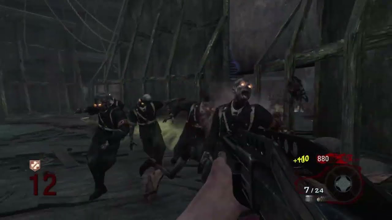 BLACK OPS 1 ZOMBIES: KINO DER TOTEN GAMEPLAY! (NO COMMENTARY)