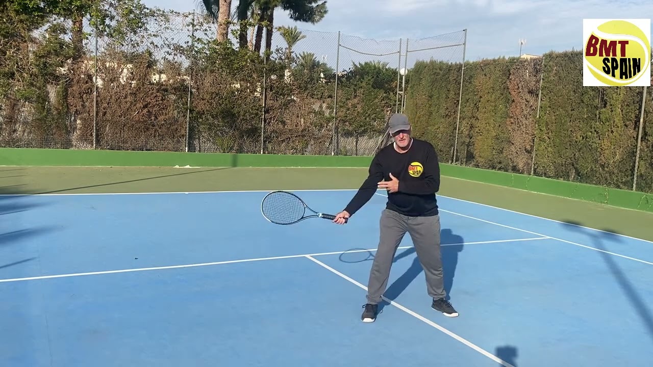 Forehand Volley advice for recreational players , part 6 , keepthe racket above the wrist