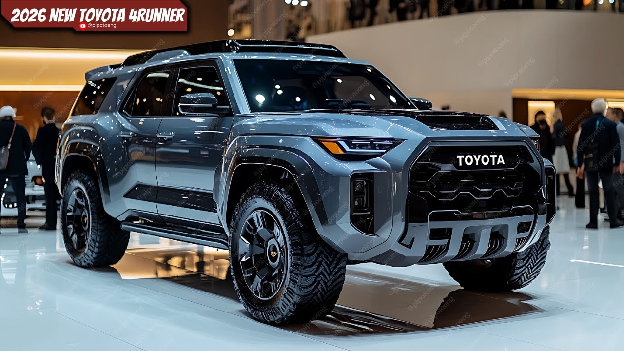 New Look 2026 Toyota 4Runner - The Ultimate Off-Road SUV!