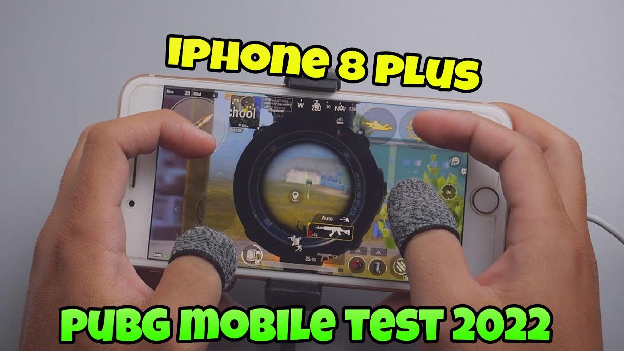 IPhone 8 Plus Pubg Mobile Test 2022 🔥 4 Finger Claw Full Handcam Gamplay