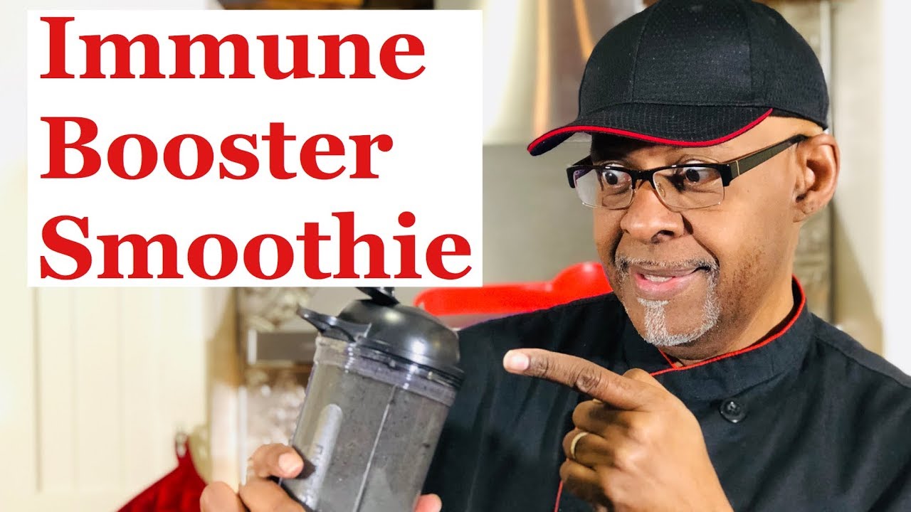How to make a Smoothie with a Blender...(Immune Booster)