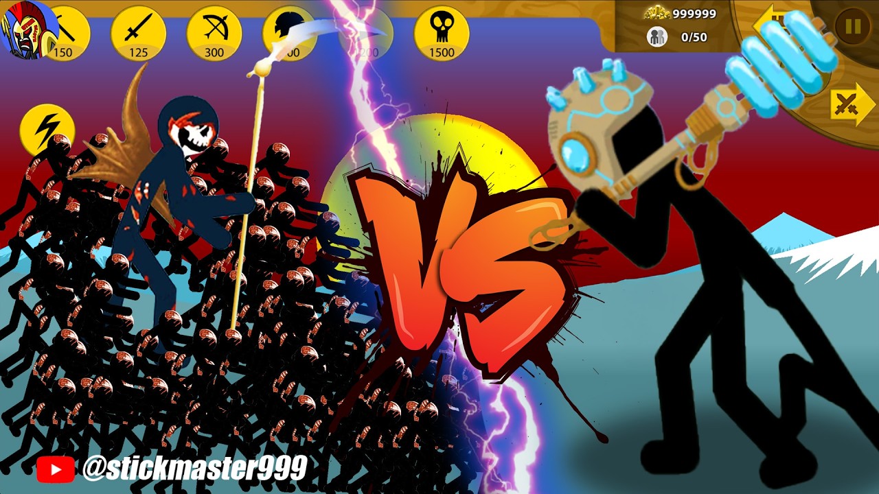 KAI LEADER SUMMON 9999 ZOMBIE TOXIC DEATH VS ELECTRIC BOSS | STICK WAR LEGACY | STICK MASTER