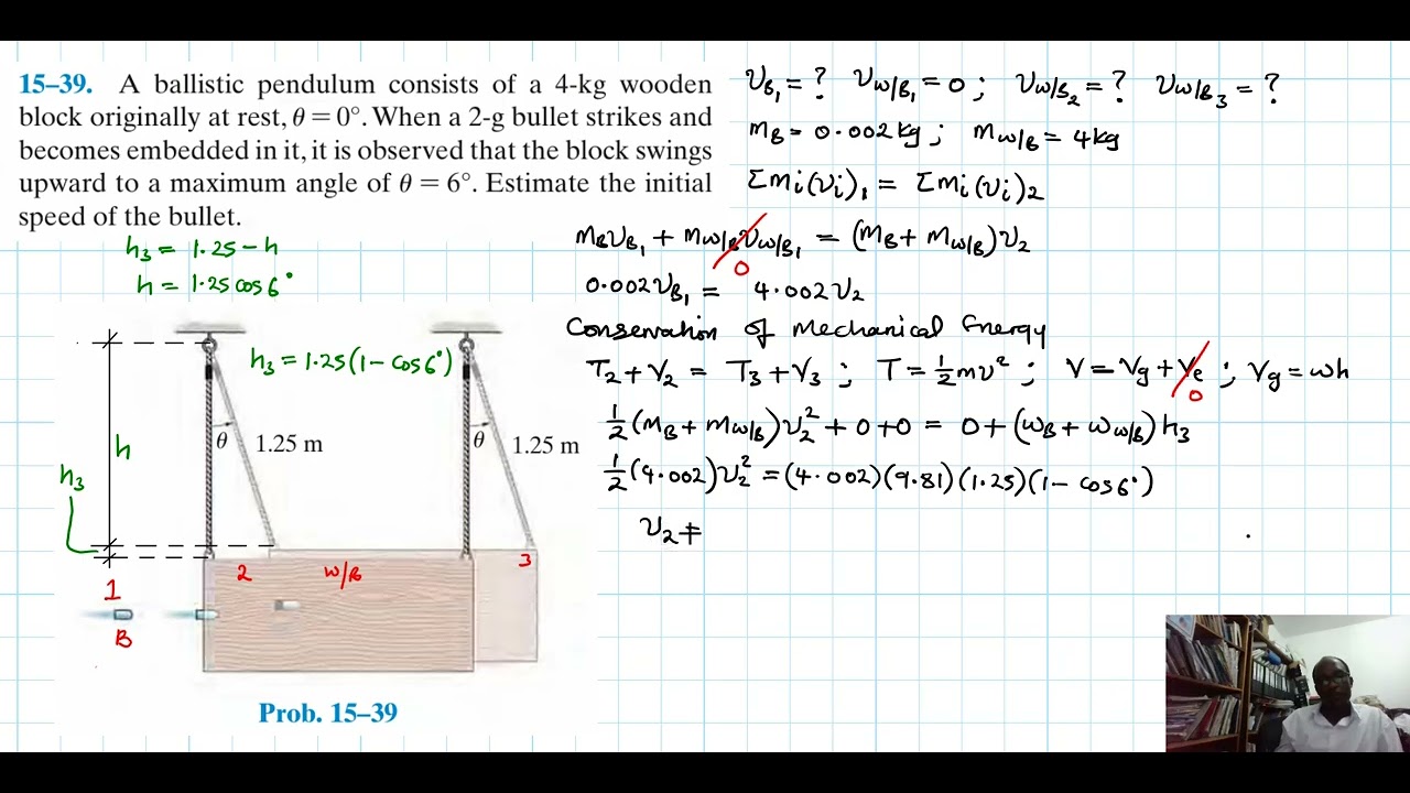 15–39 Kinetics of a Particle: Impulse and Momentum (Chapter 15: Hibbeler Dynamics) Benam Academy