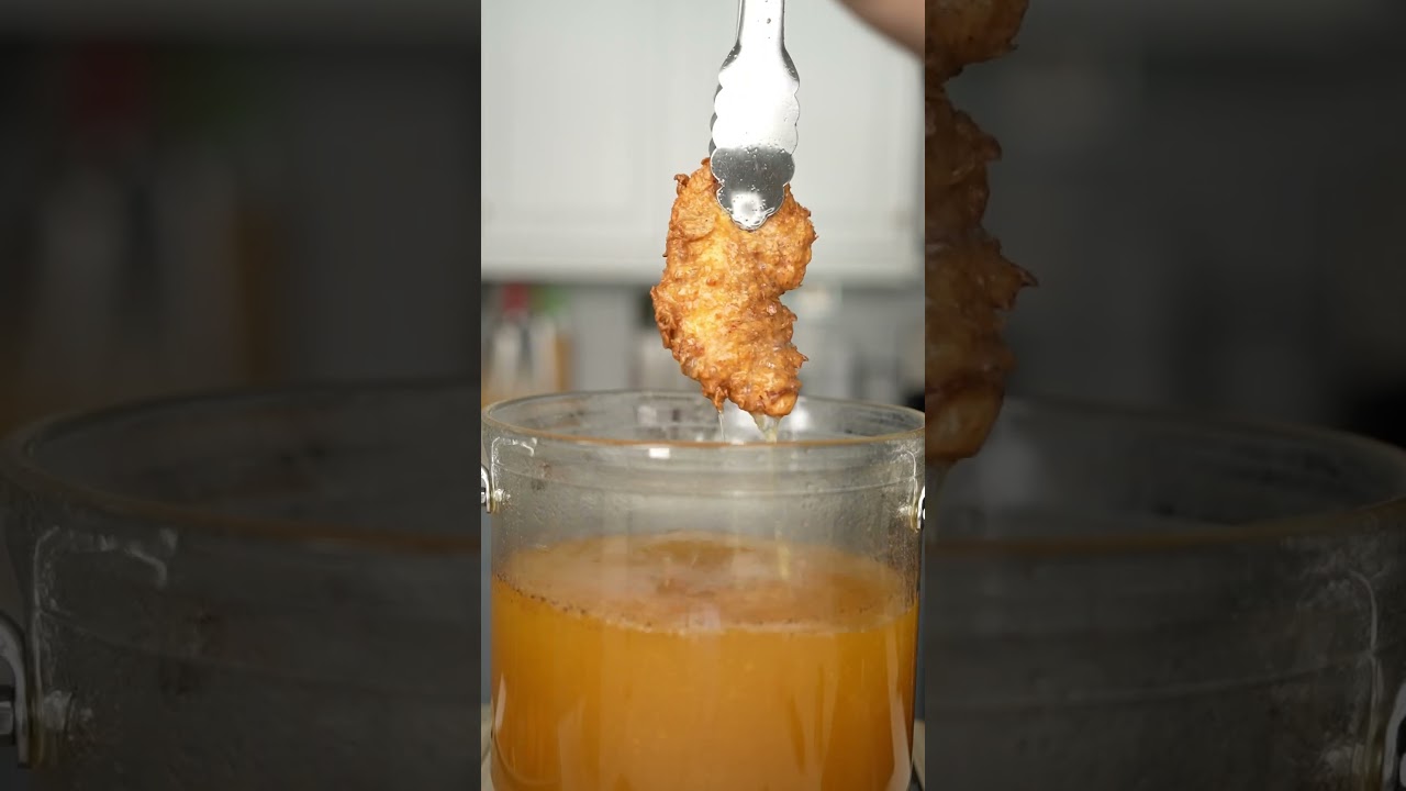 Spiciest Chicken Tenders 🥵 #nashville #chicken #easyrecipe